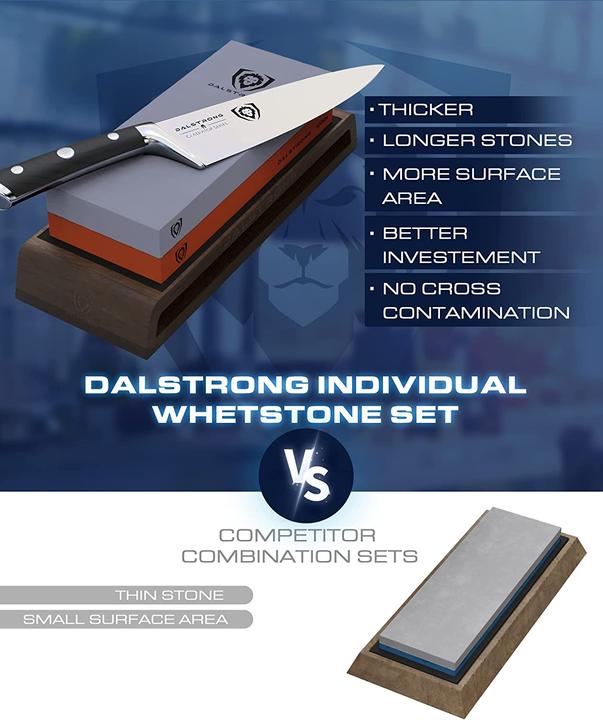 Image du produit Dalstrong 1000/6000 Grit Premium Whetstone Kit