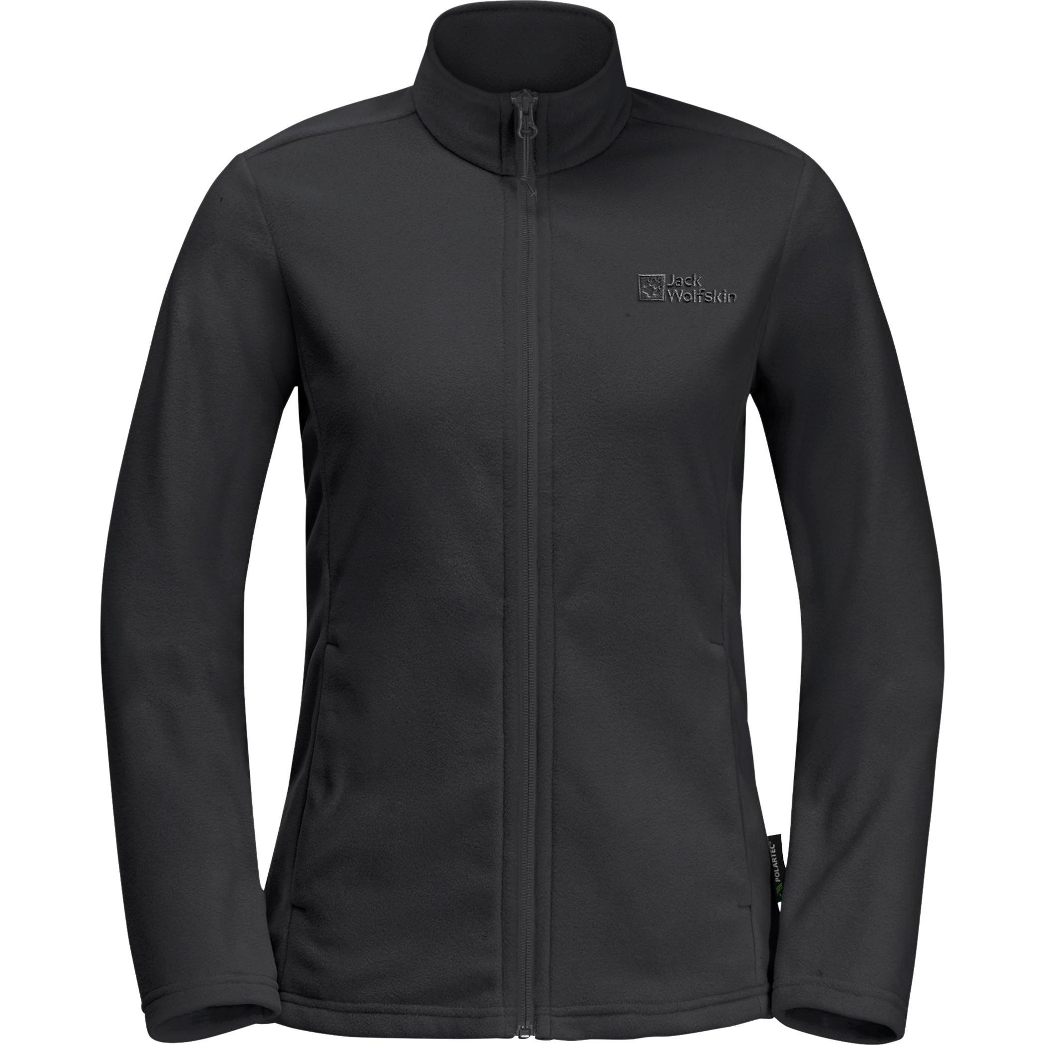 Jack Wolfskin, Damen, Jacke, Taunus Fz W (XL), Schwarz, XL