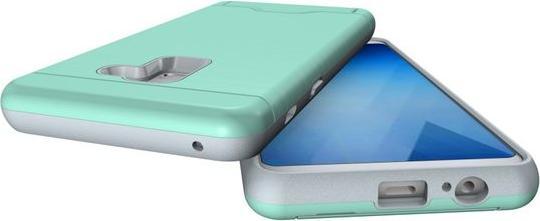 Produktbild MU Classic Hart und Soft Plastik Hülle mit Kickstand (Samsung Galaxy A8 (2018))