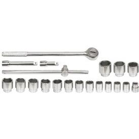 Thumbnail - Toya, Steckschlüssel + Stecknuss, Gola-Satz 3/4 20-tlg.