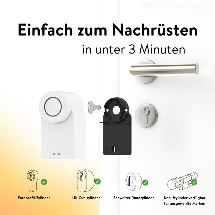 Image du produit Nuki Smart Lock GO CH-Zylinder (5th Gen) (Smartphone)