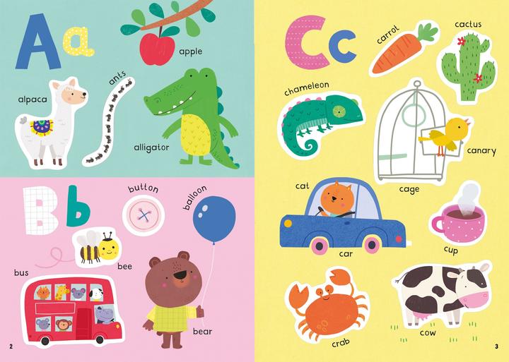 Produktbild Little First Stickers ABC