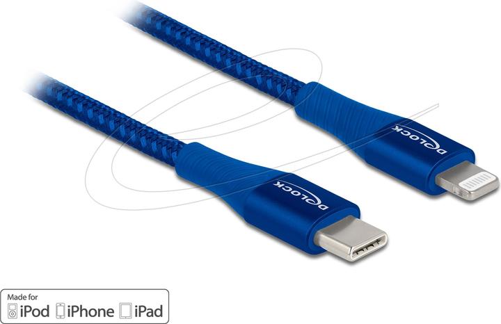 Produktbild Delock USB C – Lightning (2 m, USB 2.0)