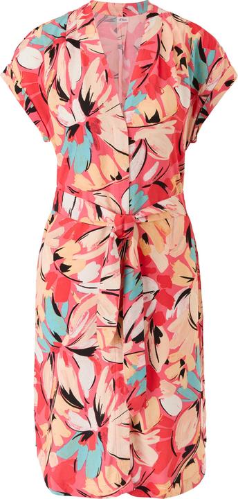 Image du produit s.Oliver Kleid Viskosekleid mit Gürtel (40)