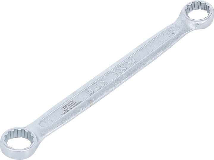 Produktbild BGS Doppel-Ringschlüssel extra flach SW 10 x 11 mm (10 mm, 11 mm)