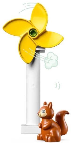 Produktbild LEGO Windrad und Elektroauto (10985)