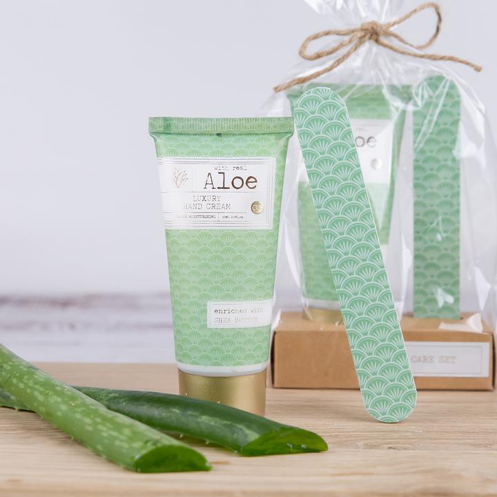 Actual product image Accentra Hand care set PREMIUM COLLECTION - ALOE VERA incl. 60ml hand cream with Aloe Vera and Shea butter