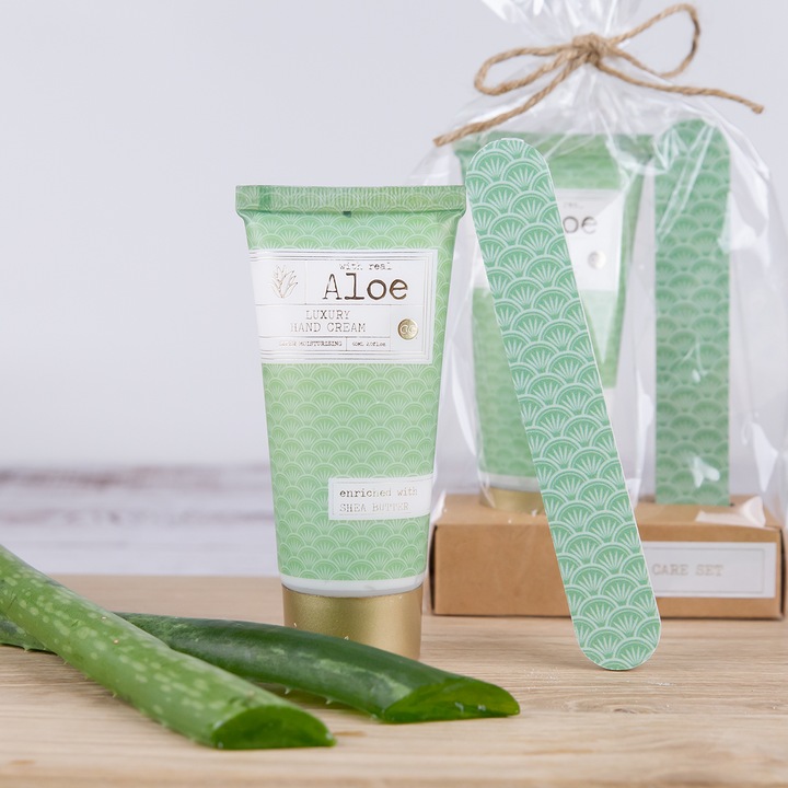Actual product image Accentra Hand care set PREMIUM COLLECTION - ALOE VERA incl. 60ml hand cream with Aloe Vera and Shea butter