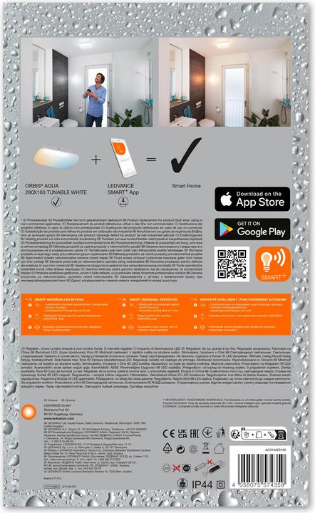 Produktbild Ledvance Smart+ Wifi Orbis Wall Aqua (1200 lm)