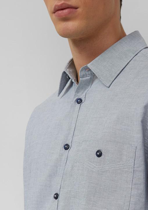 Immagine prodotto s.Oliver Hemd Regular Fit: Strukturiertes Hemd mit Brusttasche (M)