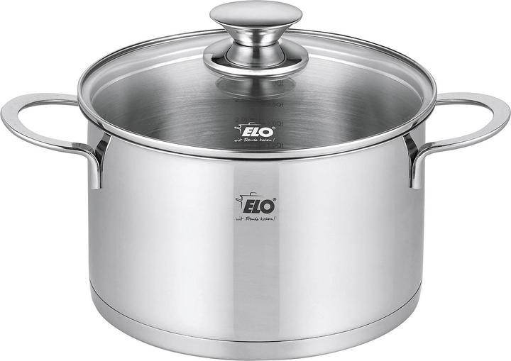 ELO Meat Pot Galant 20cm ES (20 cm, Casserole + Stewpot, Stainless steel)