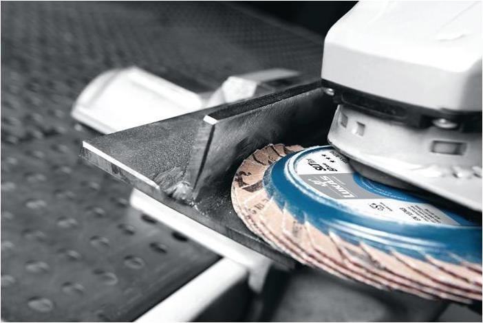 Produktbild Lukas Fächerscheibe SLT flex D.125mm K.40 fl.INOX,STA Spezial-Zirkonkorund 10 (40)