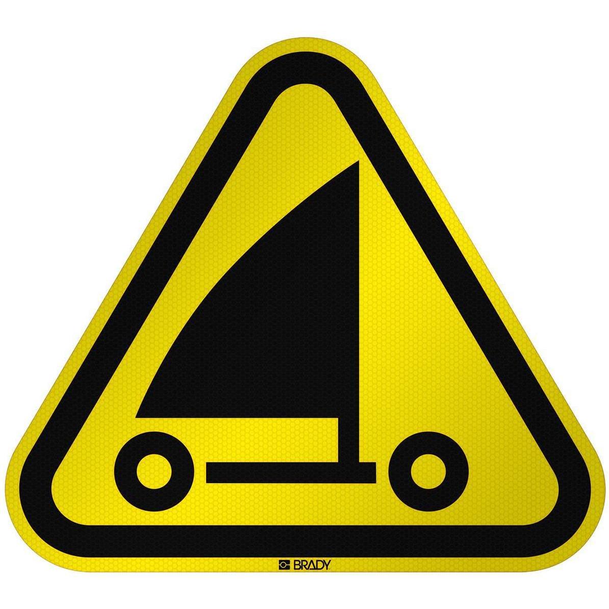 Brady, Etiketten, ISO Safety Sign Warning Sand