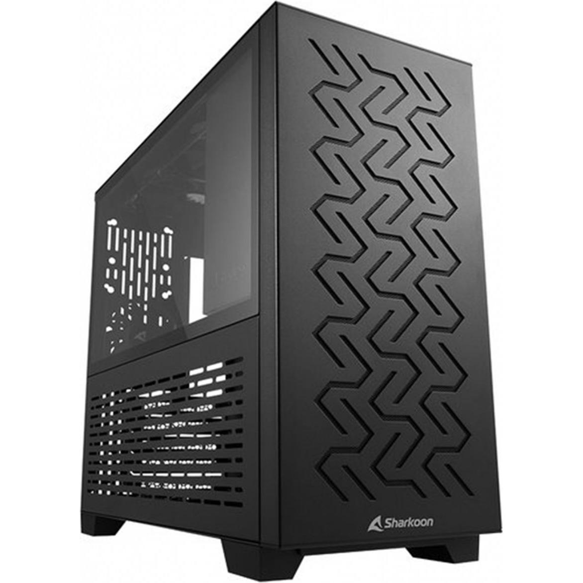 Sharkoon MS-Z1000 microATX (mATX), PC Gehäuse, Schwarz