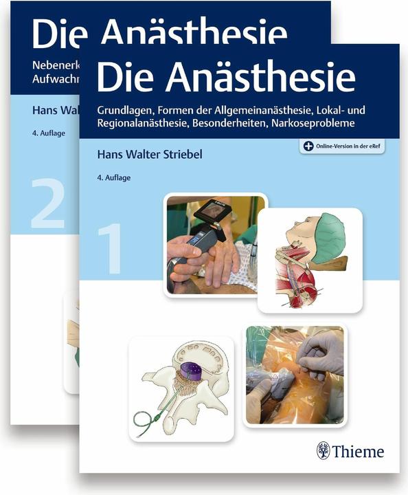 Produktbild Die Anästhesie (Deutsch, Hans Walter Striebel, 2019)
