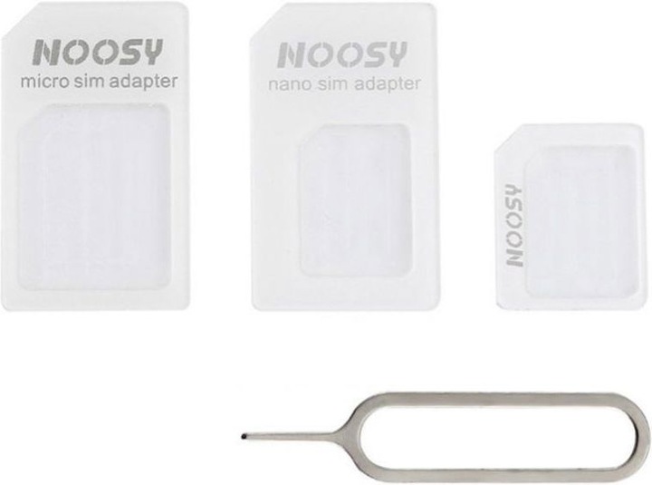Produktbild Noosy Adapter Nano Micro SIM 3 in1 Set + Key