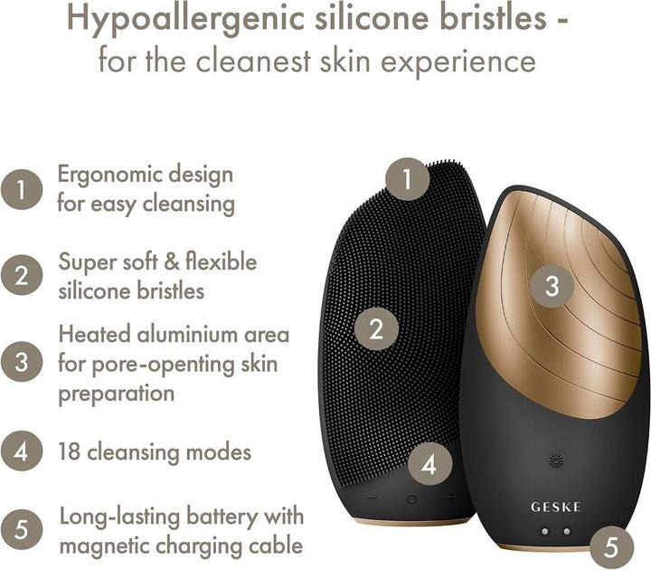 Actual product image Geske Sonic Thermo Gesichtsbürste