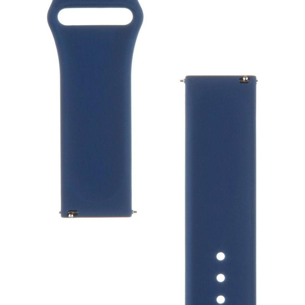 Thumbnail - Source 22mm Silicone Watch Strap and Watch Band (Silikon, Gear S3 Classic), Uhrenarmband, Blau