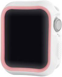 Devia Dazzle Series protective case (44mm) for Apple Watch white pink