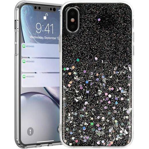 Vennus iPhone X/XS (Apple iPhone X, Apple iPhone XS), Cover smartphone, Nero