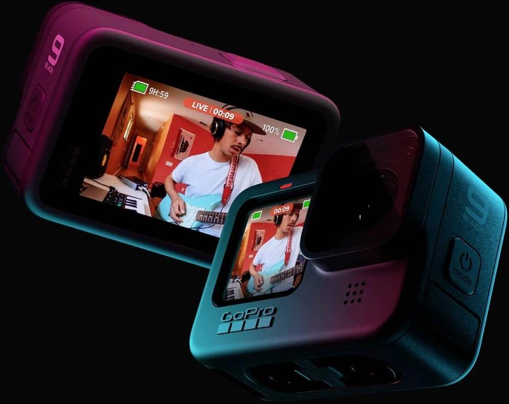 Productafbeelding GoPro HERO9 Black (24p, Bluetooth, WiFi)