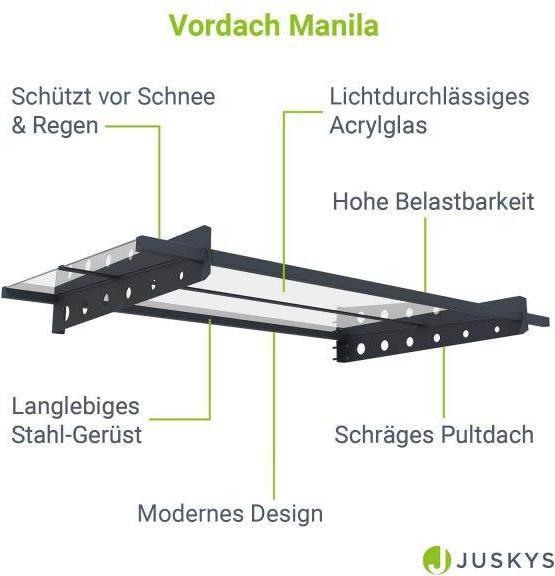 Produktbild Juskys Vordach