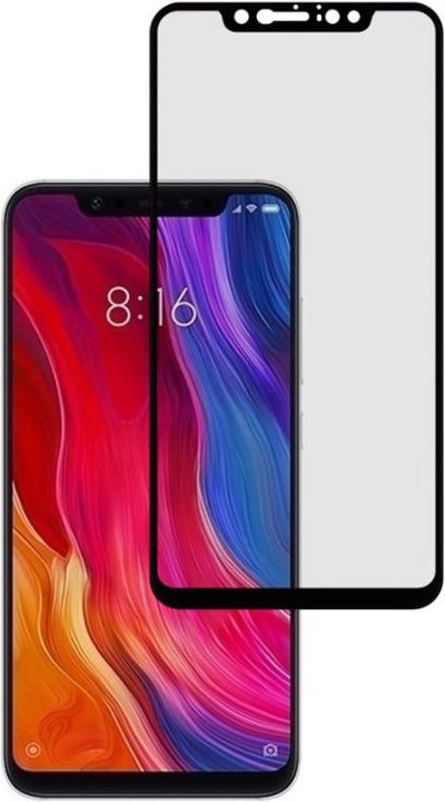 Immagine prodotto Tellur Vetro temperato 2.5D a colla totale per Xiaomi Mi 8 PRO nero (1 Pezzo/i, Mi 8 Pro)