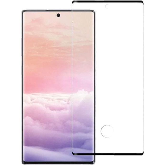 Tellur Tempered Glass 3D Full Glue for Samsung Galaxy Note 10 black (1 Stück, Samsung Galaxy Note 10), Smartphone Schutz...