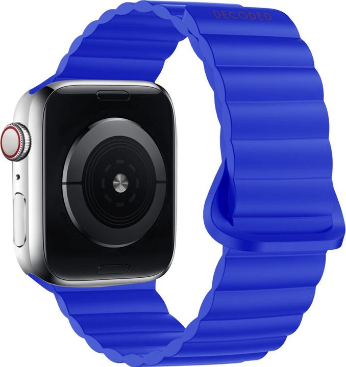 Produktbild Decoded Silicone Magnet Traction Loop Strap 38/40/41mm Galac Blue (41 mm, 38 mm, 40 mm, Flüssigsilikon (LSR))