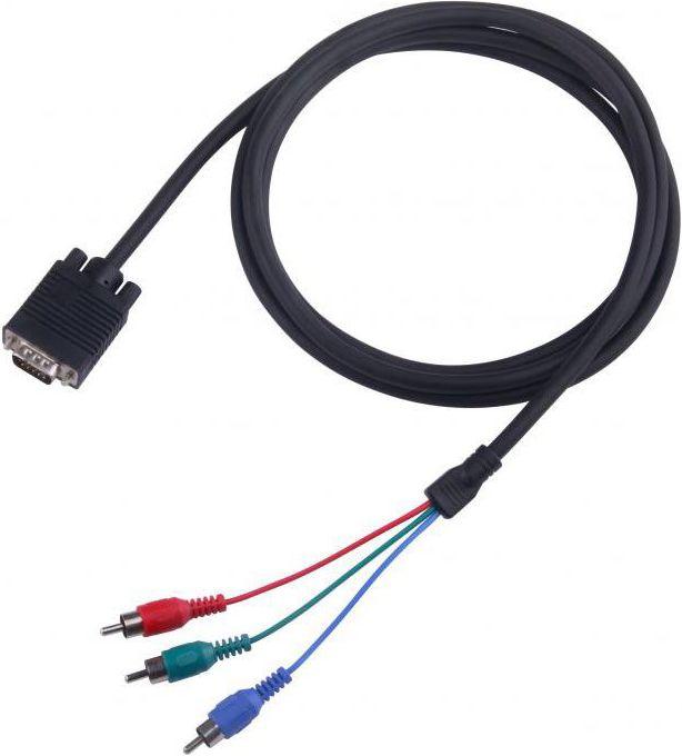 Produktbild Sbox VGA-3XRCA M/M 2M VGA-1022 (2 m)