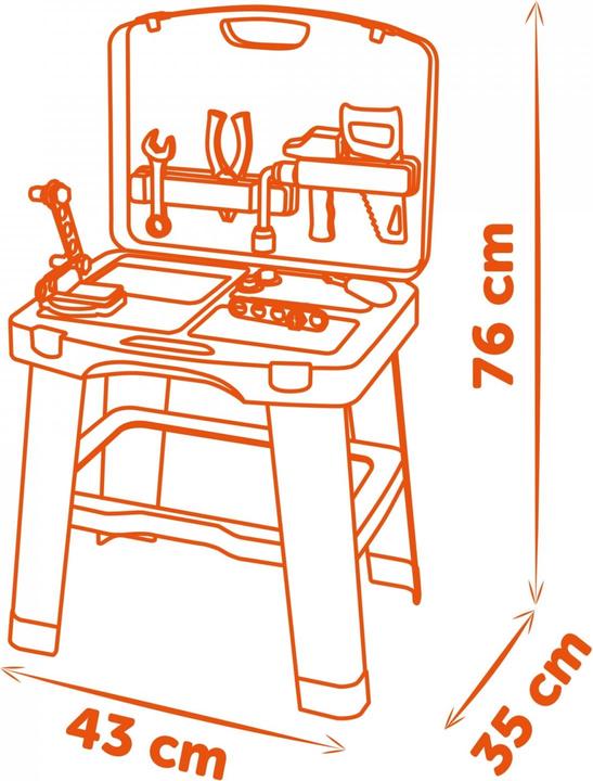 Actual product image Smoby B+D Bricolo Smart Workbench