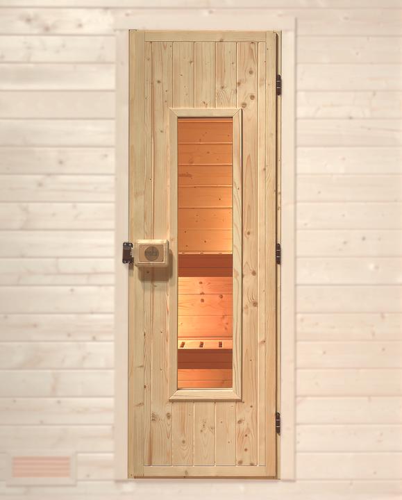 Produktbild Weka Holzbau Massivholztür mit Glaseinsatz