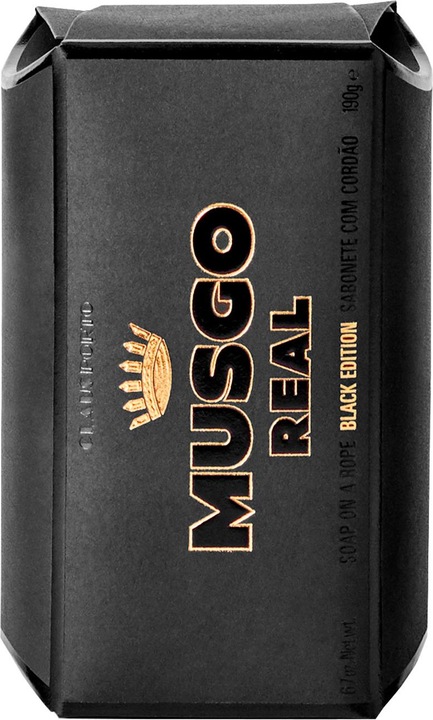 Actual product image Musgo Real Body Soap Black Edition