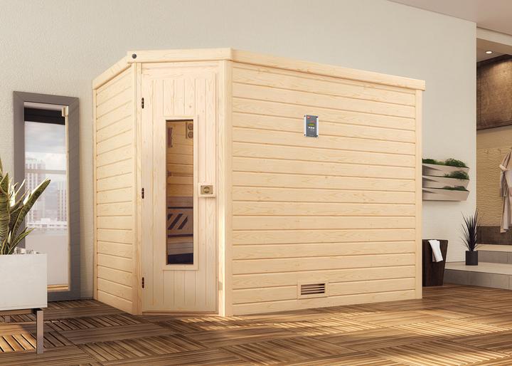 Weka Holzbau Massivholzsauna TURKU 3 HT