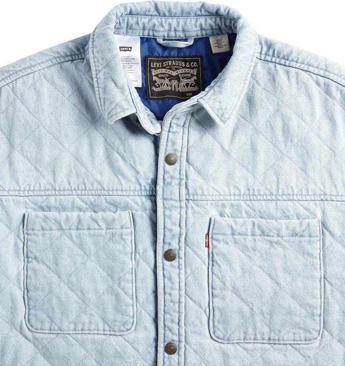 Produktbild Levis heren Ingleside Overshirt, Badu Stonewash, M (M)
