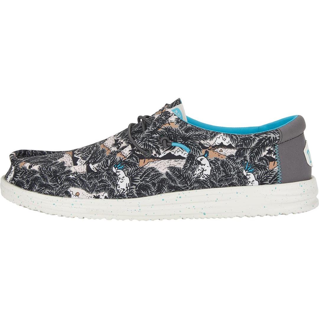 Hey Dude, Herren, Sneaker, Wally H2O Tropical, Schwarz, (40)