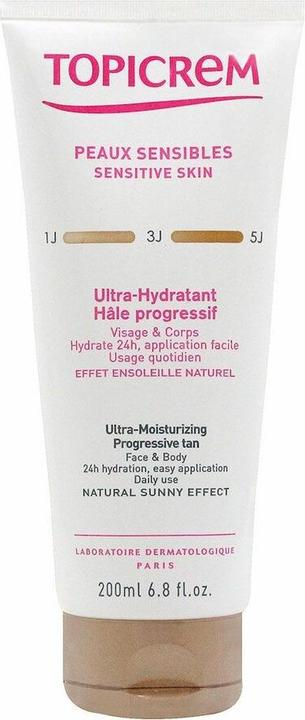 Produktbild Topicrem Ultra-Moisturizing Progrerssive Tan (Selbstbräunungsserum, 200 ml)