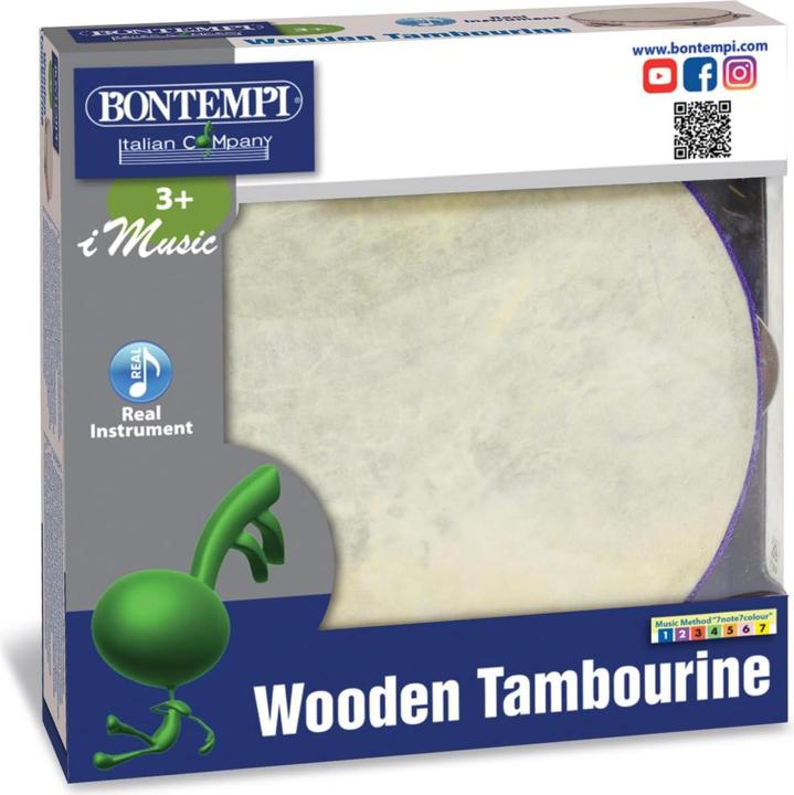 Immagine prodotto Bontempi Tamburello con jingle (Multilingue)