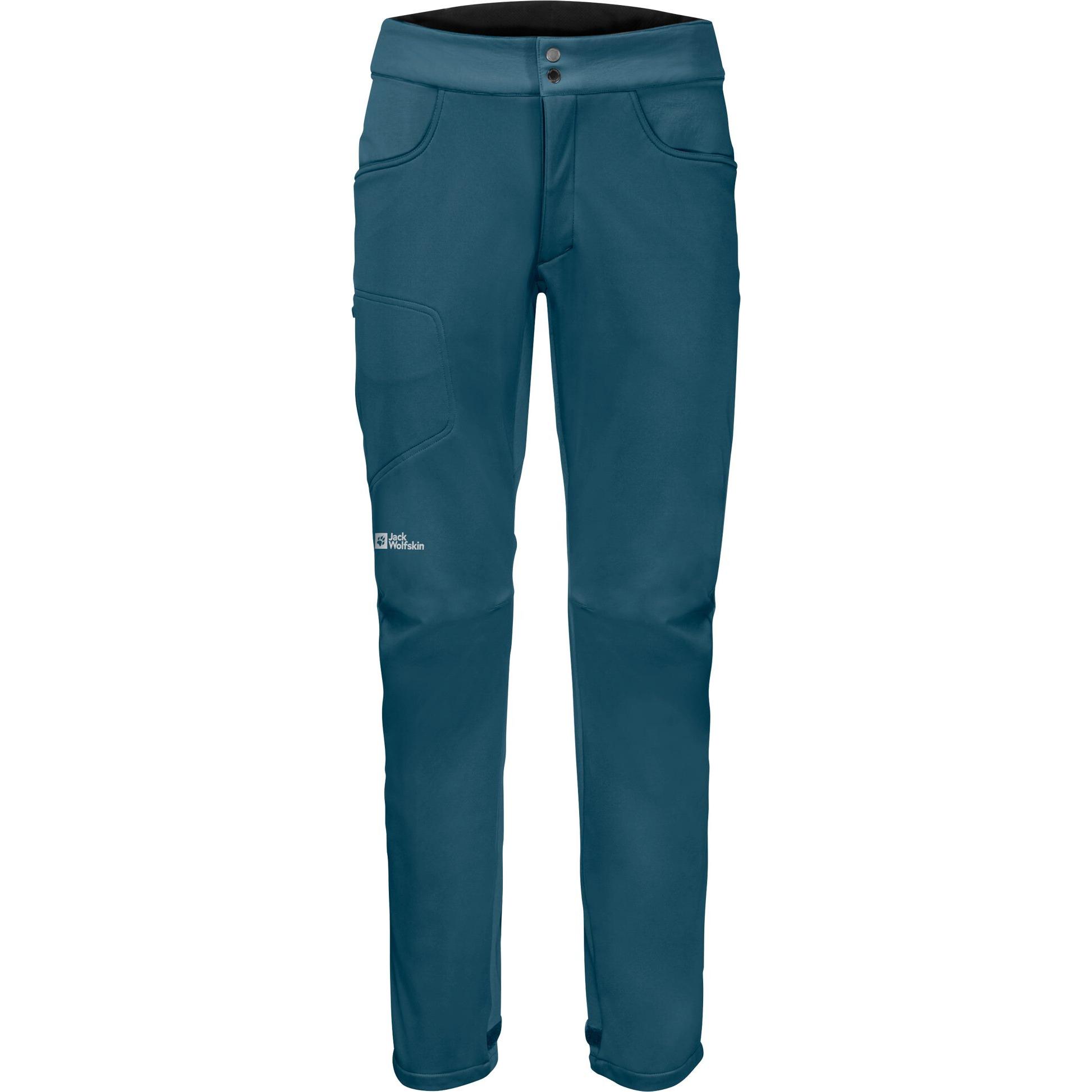 Jack Wolfskin, Herren, Outdoorhose, Morobbia (M, L), Blau, L, M