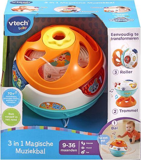 Produktbild VTech Baby 3in1 magischer Musikball (Niederländisch)