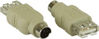 Actual product image Good Connections Value Converter USB -> PS/2 Mouse Adapter, green (0.01 m, PS/2)
