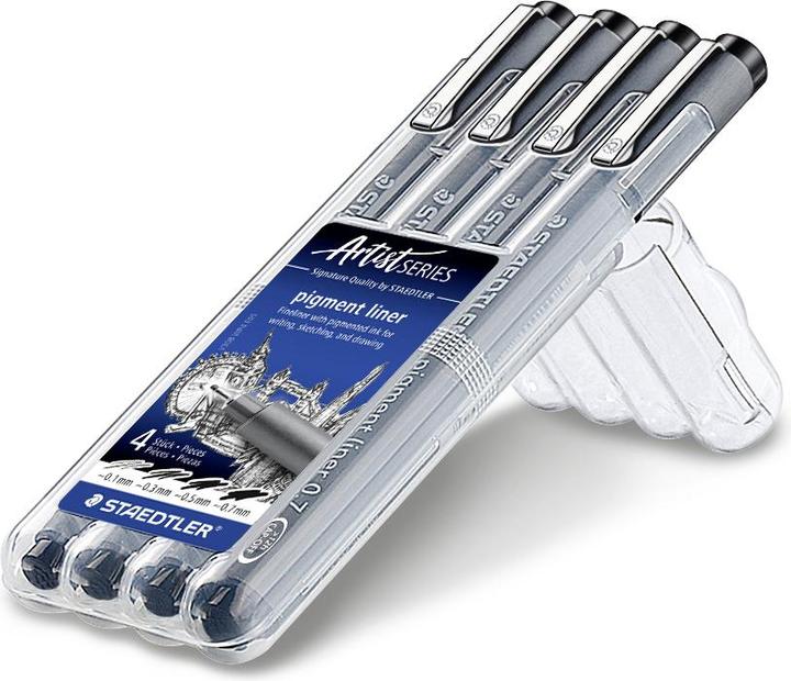 Actual product image Staedtler Pigment Liner (4x)