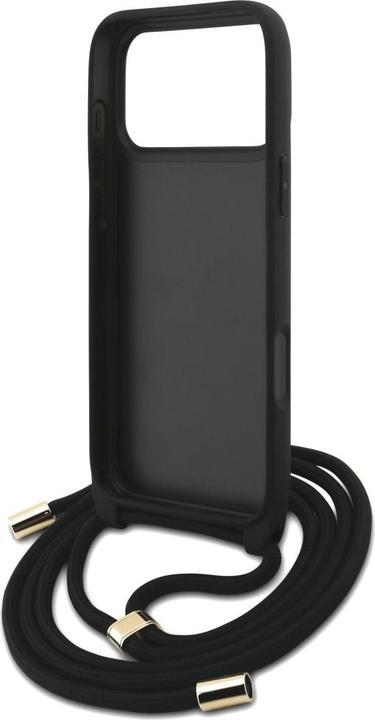 Productafbeelding Guess Etui 4G Big Logo Cord Stap Crossbody do iPhone 17 Pro Max brązowy (Apple iPhone 17 Pro Max)