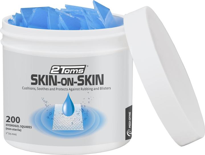 Medi-Dyne Skin-on-Skin Hydrogelpflaster 2.54 cm x 2.54 cm 200 Stück (200 x)