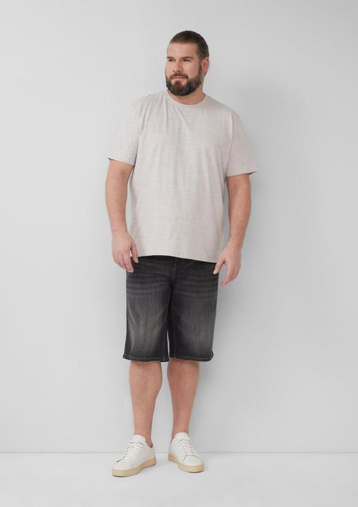 Immagine prodotto S.Oliver T-Shirt Meliertes T-Shirt aus Baumwollmix (XXL)