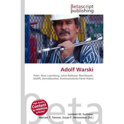 Adolf Warski, Fachbücher