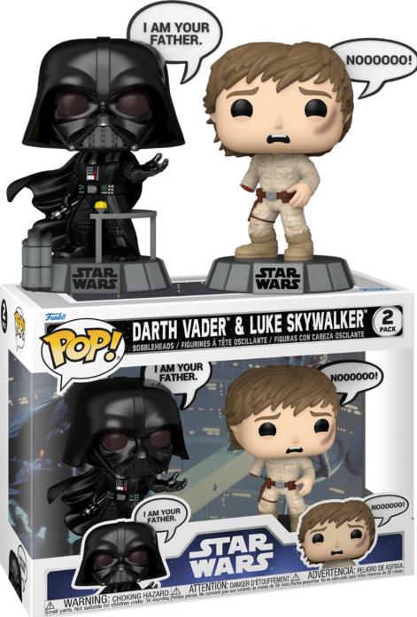 Produktbild Funko POP! Star Wars Vader & Luke 2PK