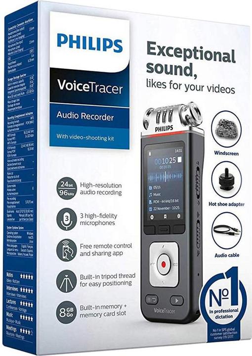 Produktbild Philips Digital Voice Tracer DVT7110 (8 GB)