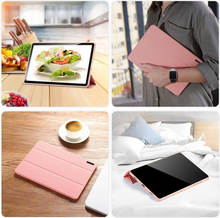 Actual product image Dux Ducis Domo Series Leather Book Cover Case (Galaxy Tab S9 FE+)