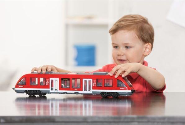 Actual product image Dickie City Train Red